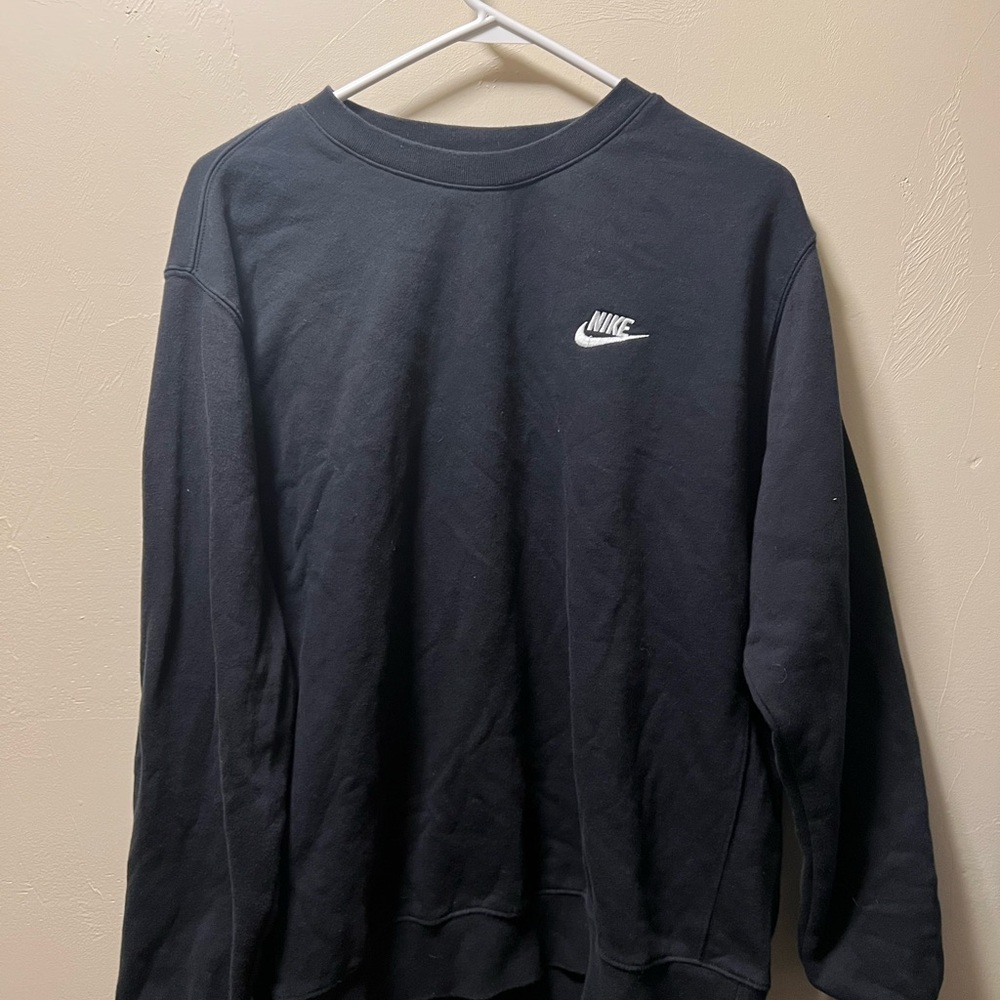Nike Black Crewneck Pullover